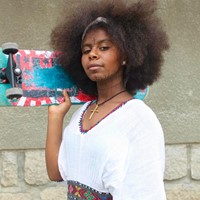 Ethiopian Girl Skaters, CROP IMAGE (20)